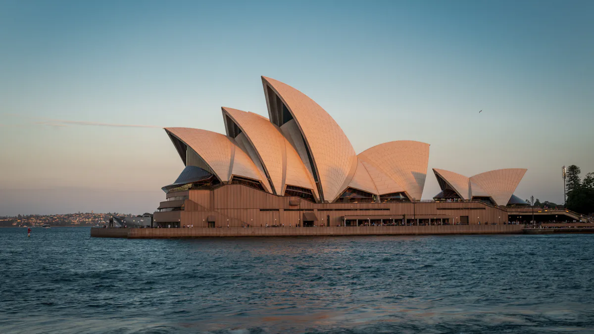 Sydney Opera House at sunset