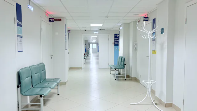 Hospital corridor